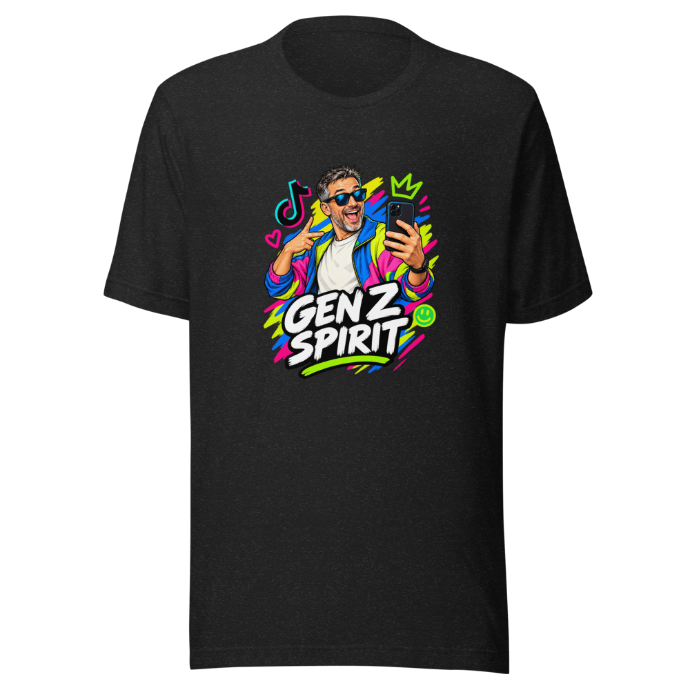 Gen Z Spirit 40 Year Old Men T-Shirt