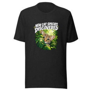 New Cat Species Discovered - Tiny Wild Cat Tee