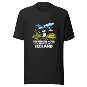 Iceland Layover Meme T-Shirt