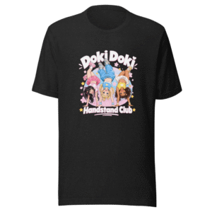 Doki Doki Handstand Club Aesthetic T-Shirt