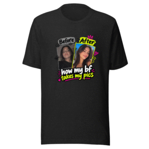Boyfriend Photo Glow-Up T-Shirt