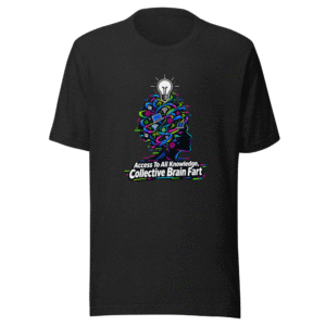 Modern Genius Tee: Information Overload