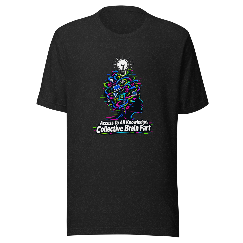 Modern Genius Tee: Information Overload