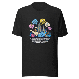 Generational Wealth NYC Master's Degree Tee