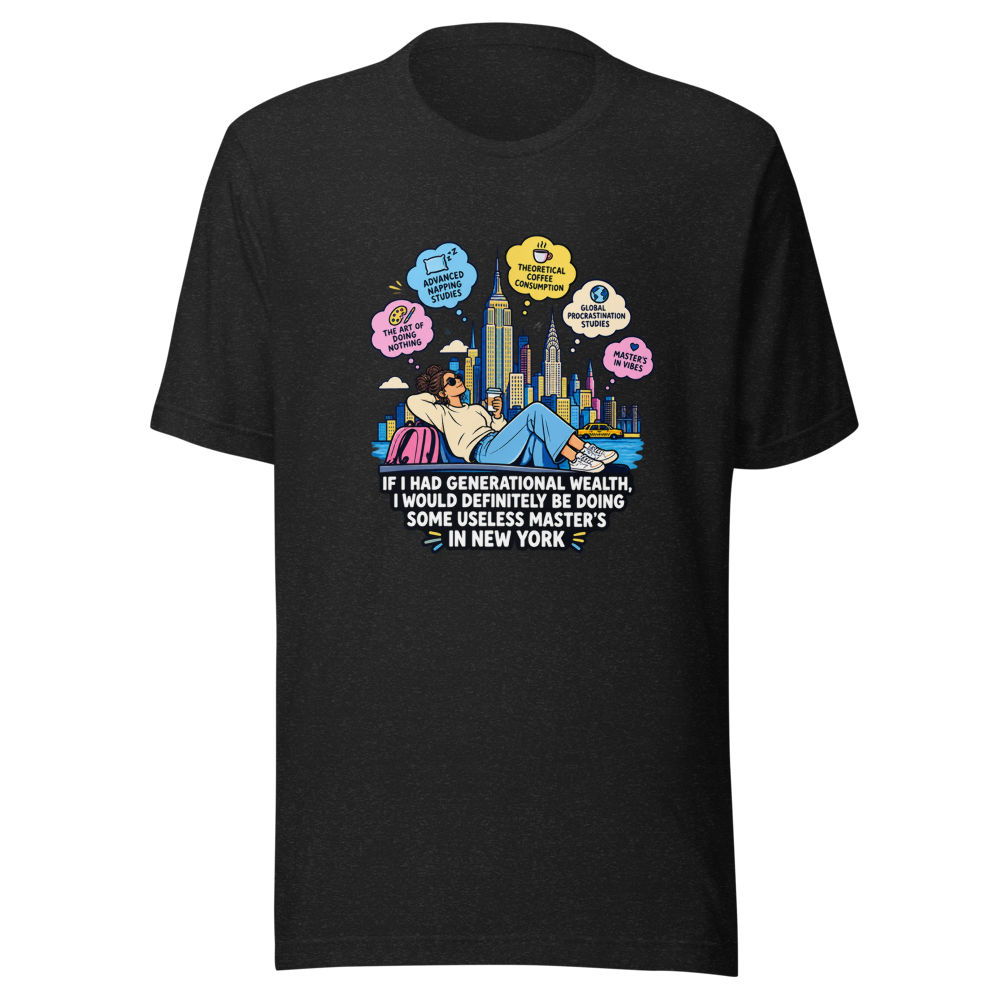 Generational Wealth NYC Master's Degree Tee