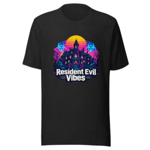 Resident Evil Vibes: Retro Horror Nostalgia Tee