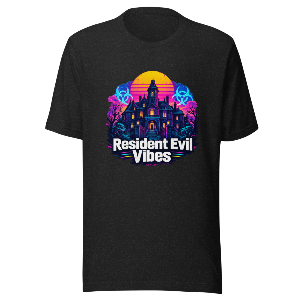 Resident Evil Vibes: Retro Horror Nostalgia Tee