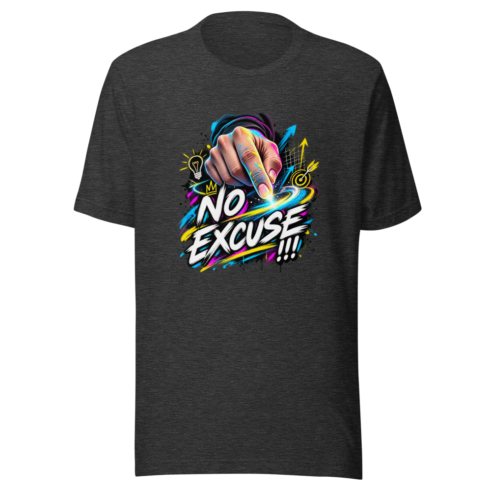 Finger Drawn Art No Excuse AI Sucks Tee - Image 9