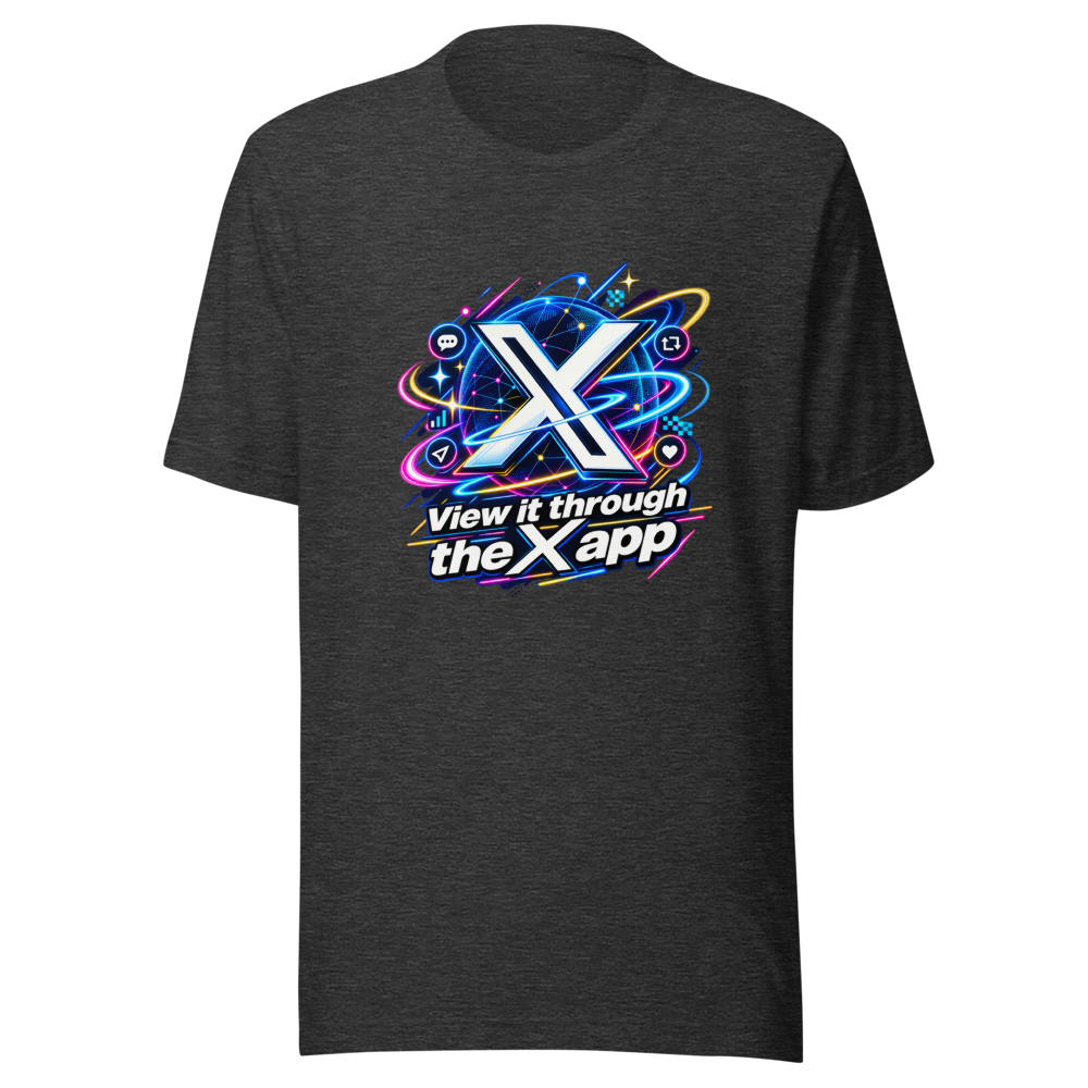X App Vibes Tee: Viral Tweet Fashion - Image 9