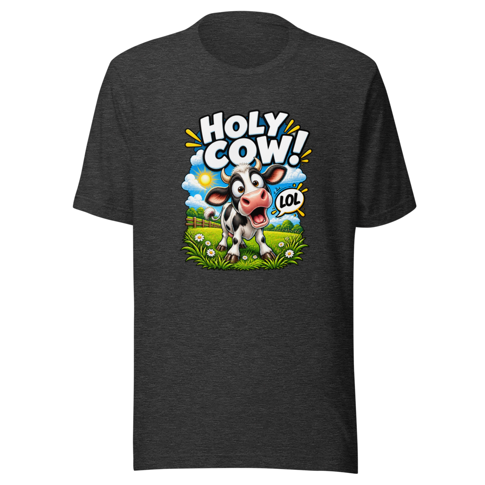 Funny Meme T-Shirt: LOL Holy Cow! - Image 9