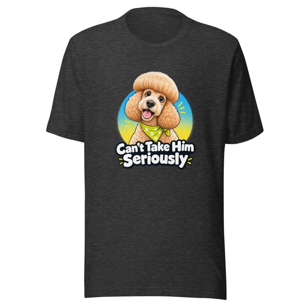 Dog Grooming Glow-Up Meme T-Shirt - Image 9