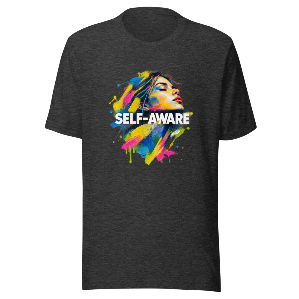 Self-Awareness Art T-Shirt | Abstract Oil on Paper Vibe - Image 9