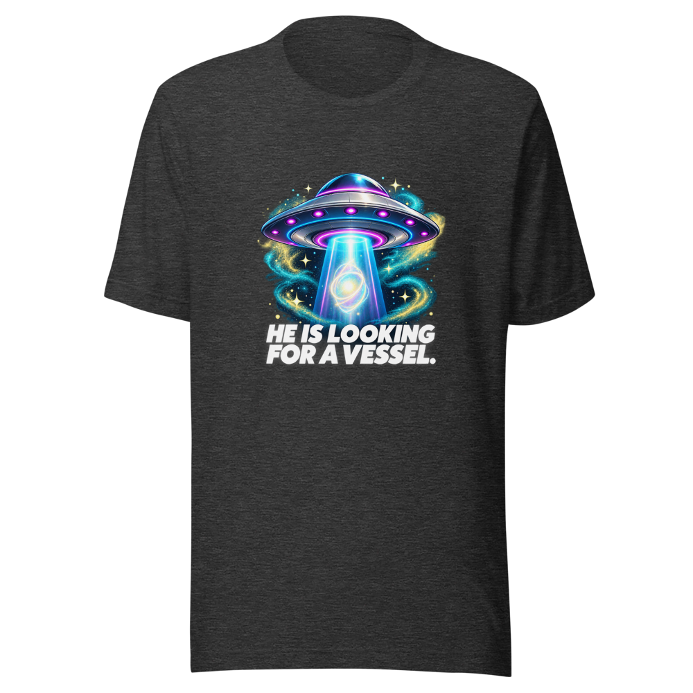He Is Looking For A Vessel Meme T-Shirt - Image 9