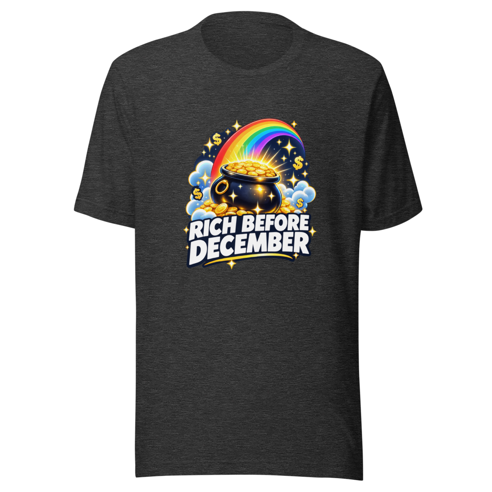 Get Rich Before December Viral T-Shirt - Image 9