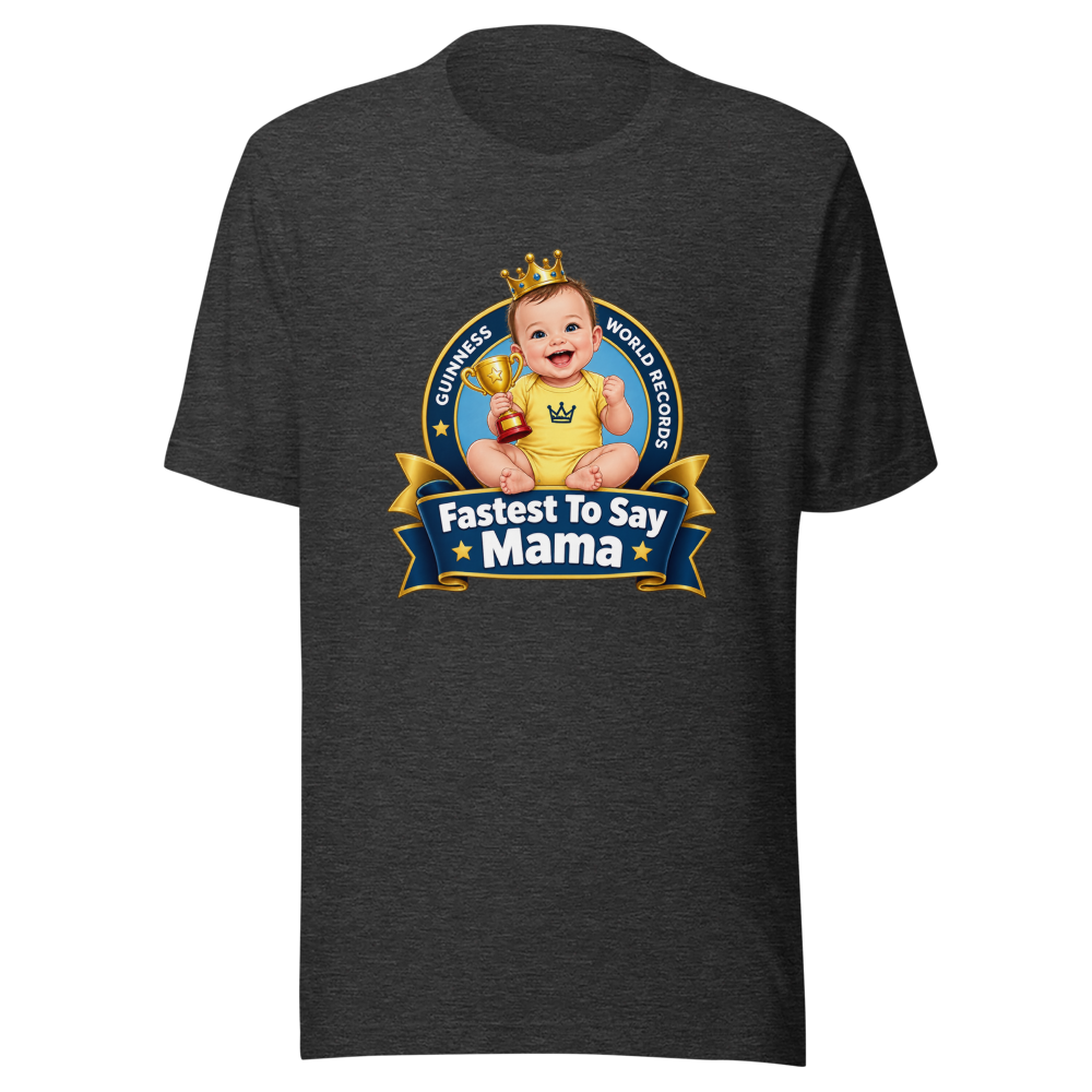 Baby's First Words World Record T-Shirt - Image 9