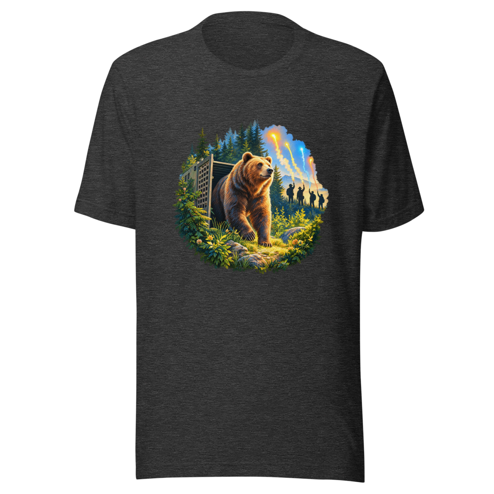 Bear Release Emotional Tears T-Shirt - Image 9