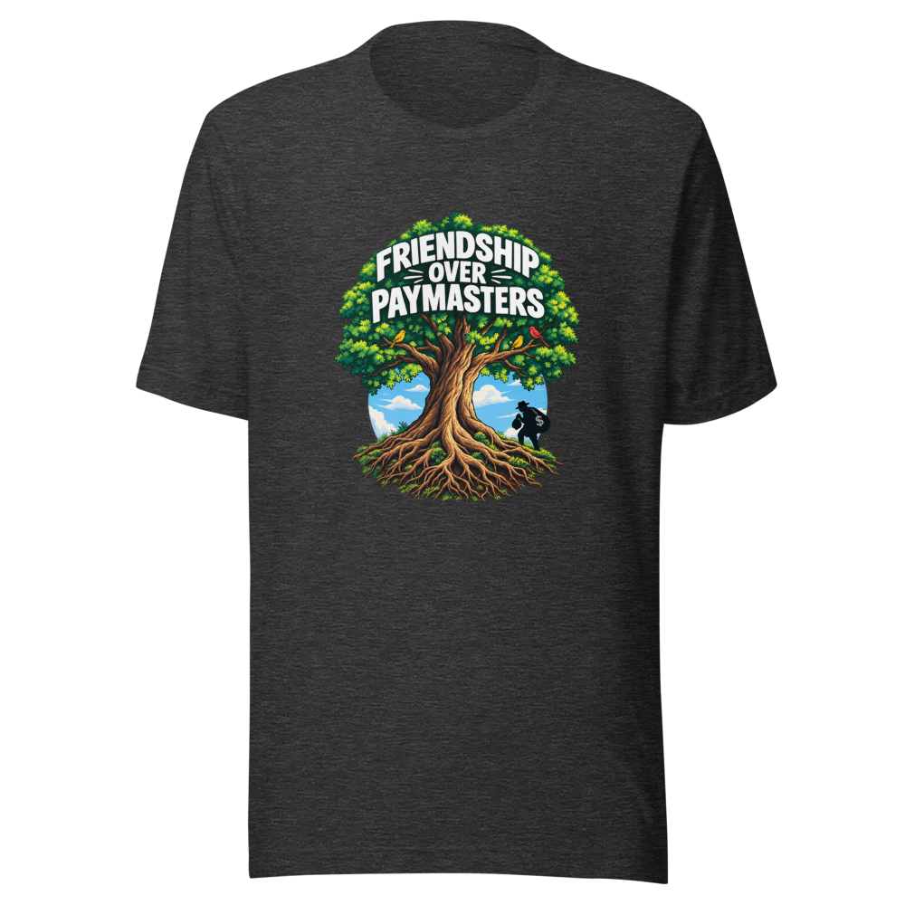 Friendship Over Paychecks Tee - Image 9
