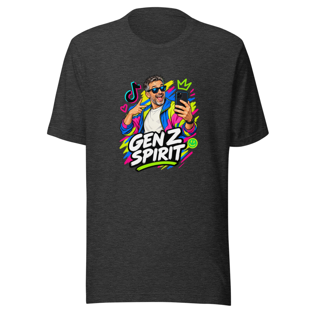 Gen Z Spirit 40 Year Old Men T-Shirt - Image 9