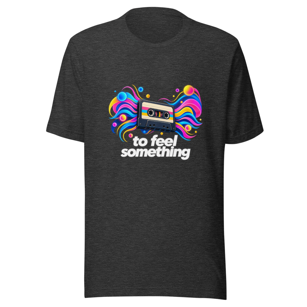 Feel Something Playlist Vibe Tee - Image 9