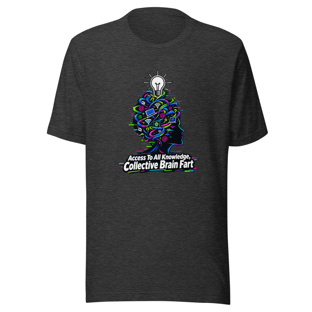 Modern Genius Tee: Information Overload - Image 9