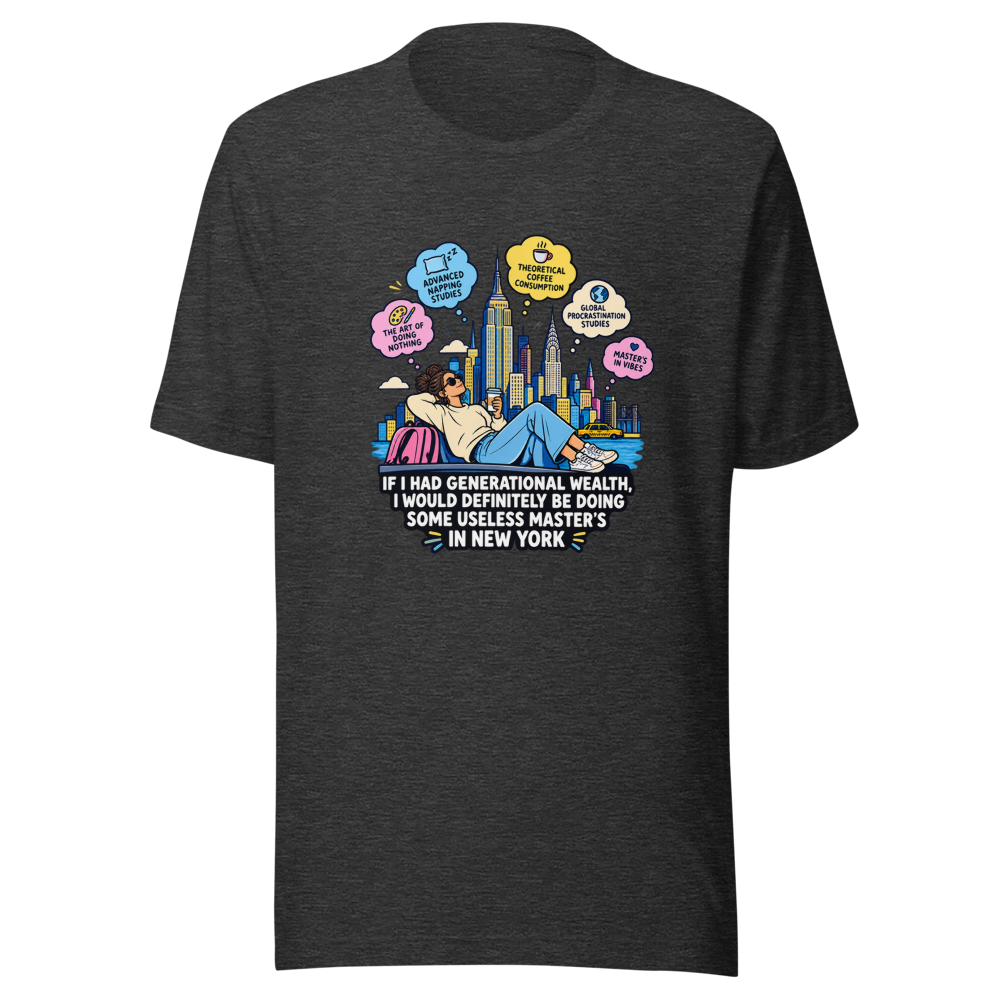 Generational Wealth NYC Master's Degree Tee - Image 9