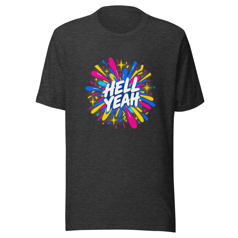 Hell Yeah! Positive Vibes Graphic Tee - Image 9