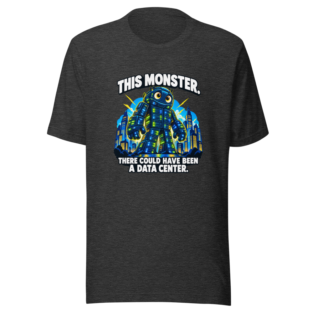 This Monster Data Center Viral Meme T-Shirt - Image 9