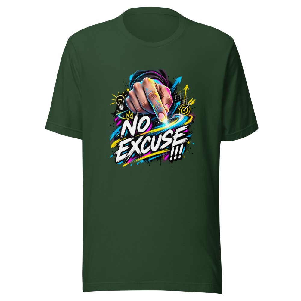 Finger Drawn Art No Excuse AI Sucks Tee - Image 7