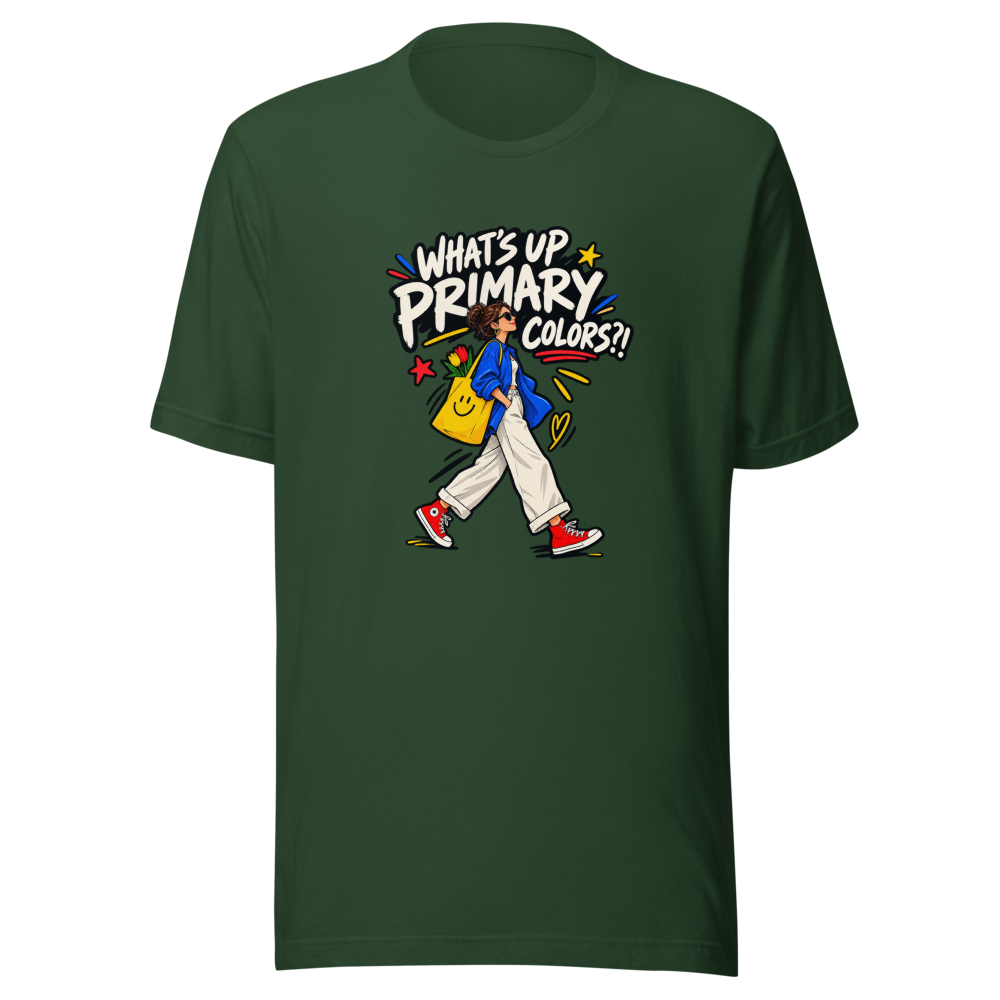 Primary Colors Vibe Tee - Image 7