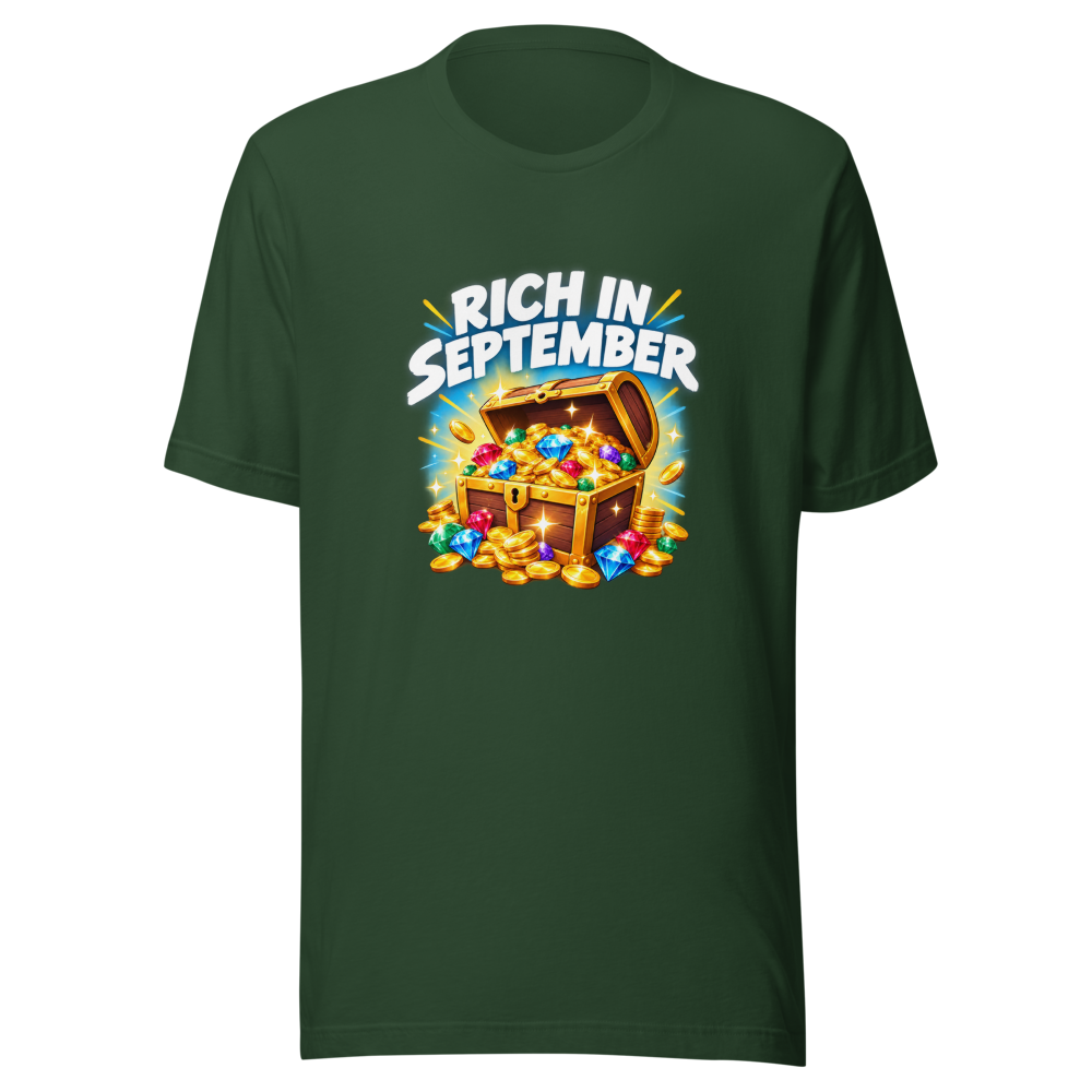 Get Rich September Viral Tee - Image 7