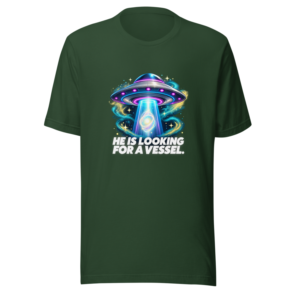 He Is Looking For A Vessel Meme T-Shirt - Image 7