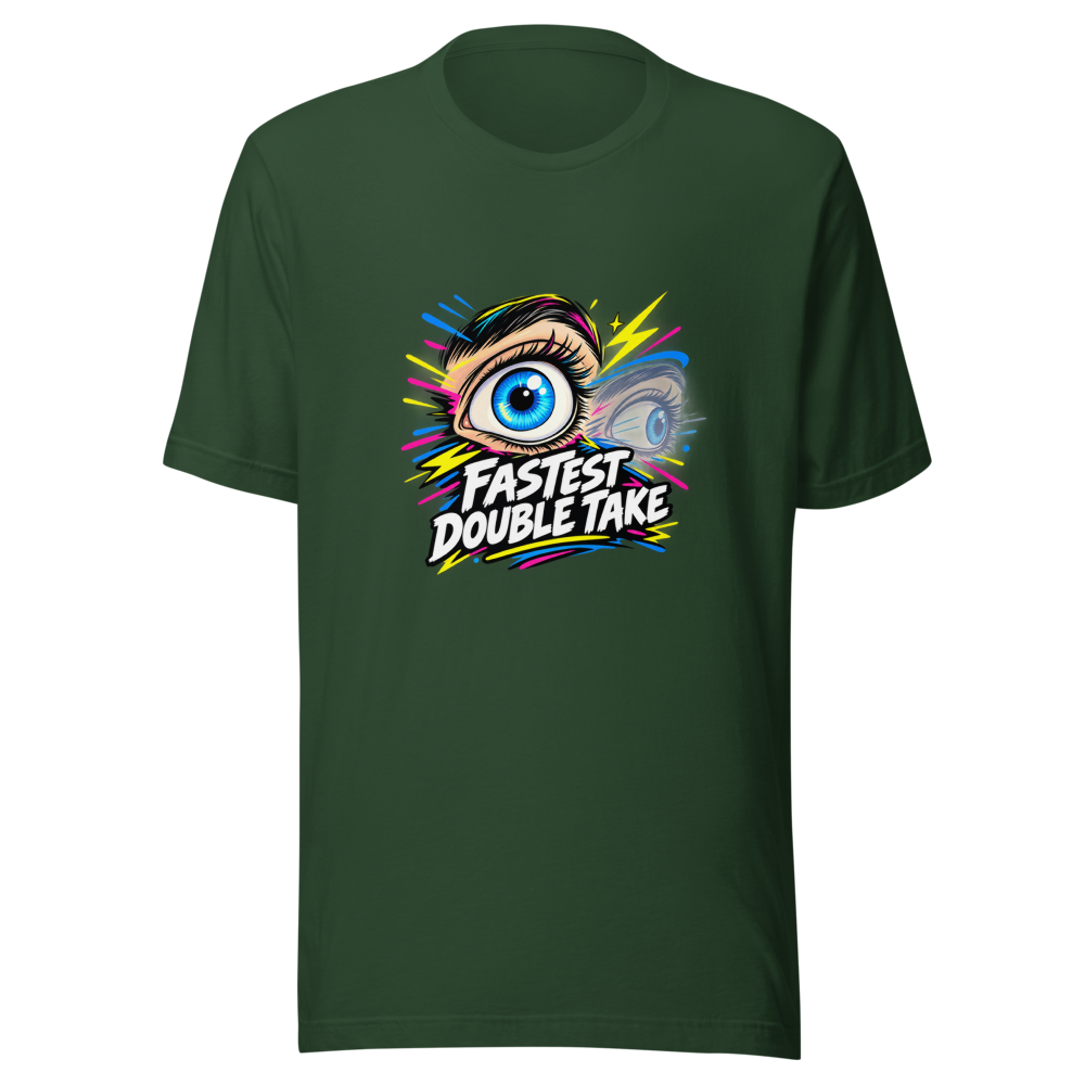Fast Double Take GIF Viral Meme T-Shirt - Image 7