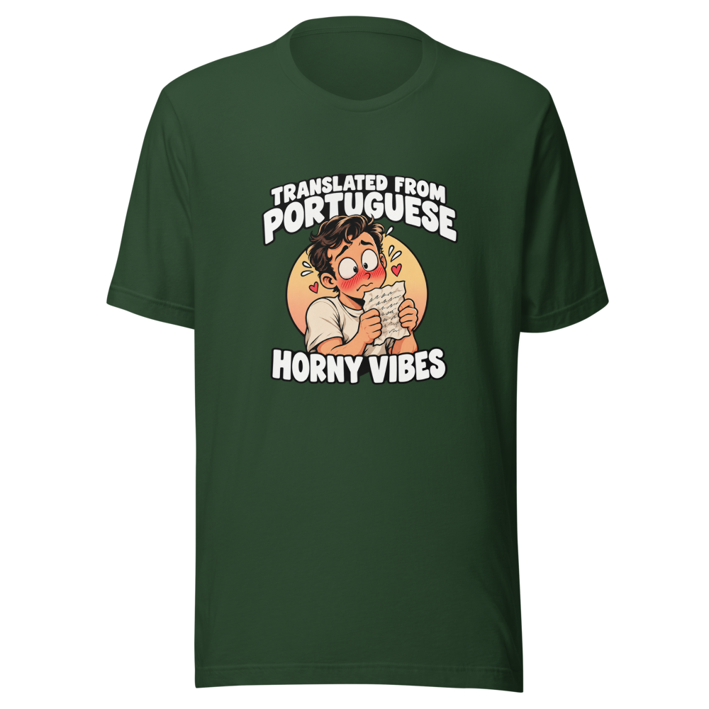 Translated Horny Vibes T-Shirt - Image 7