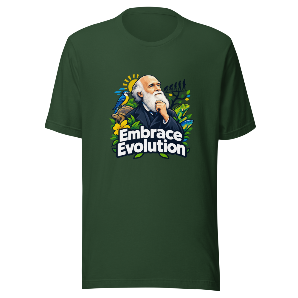 Embrace Evolution: Darwin's Journey T-Shirt - Image 7