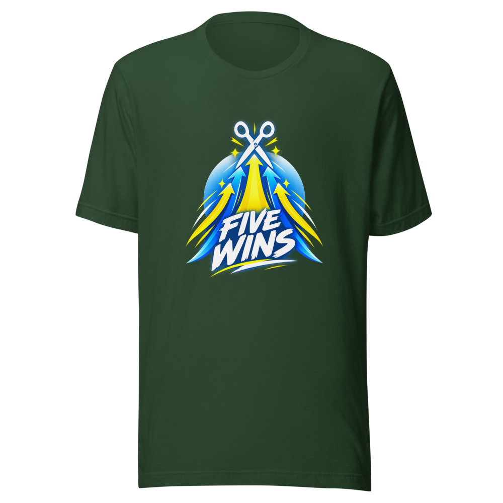 Five Wins Streak T-Shirt | ManCity Fan Gear - Image 7