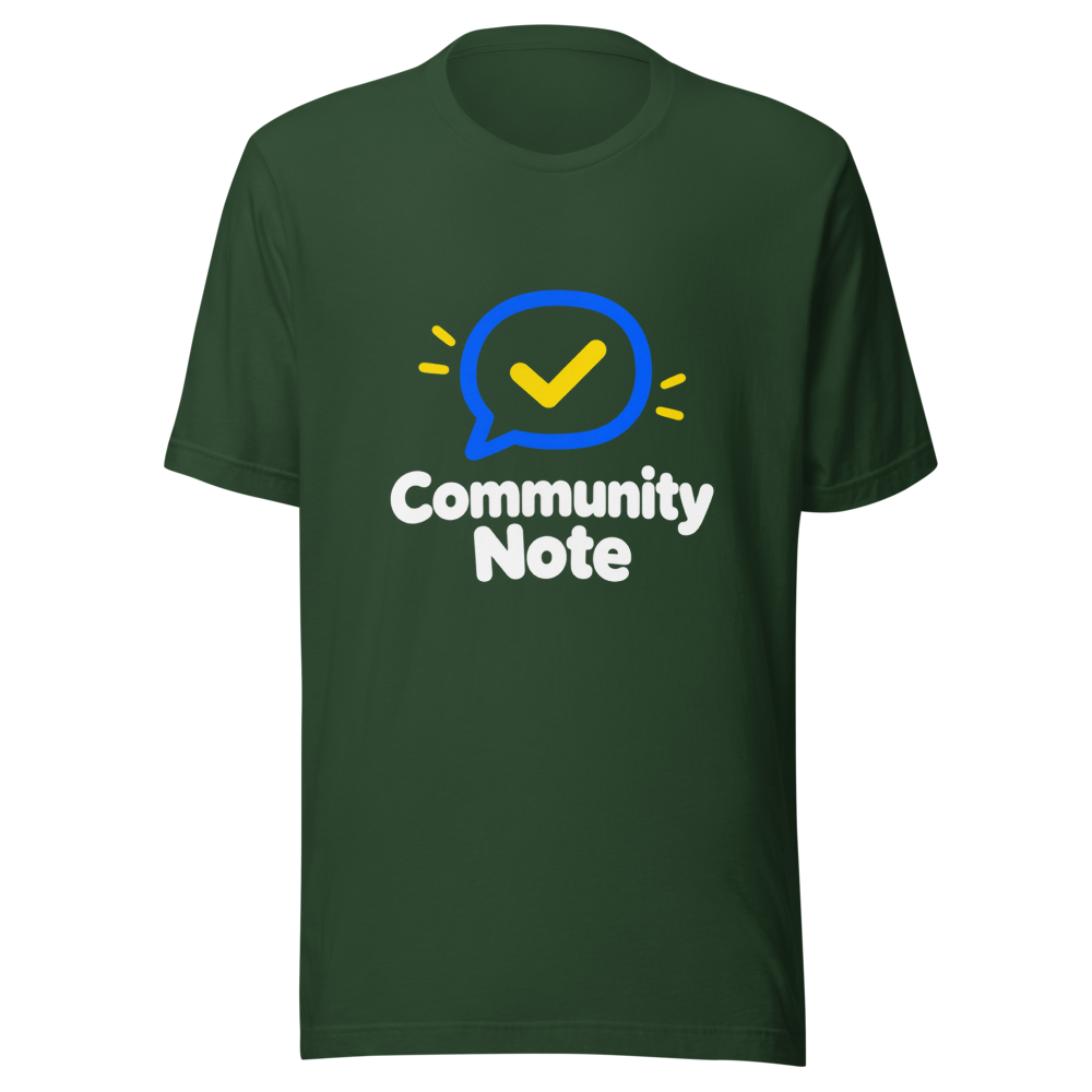 Community Note Funny T-Shirt - Image 7