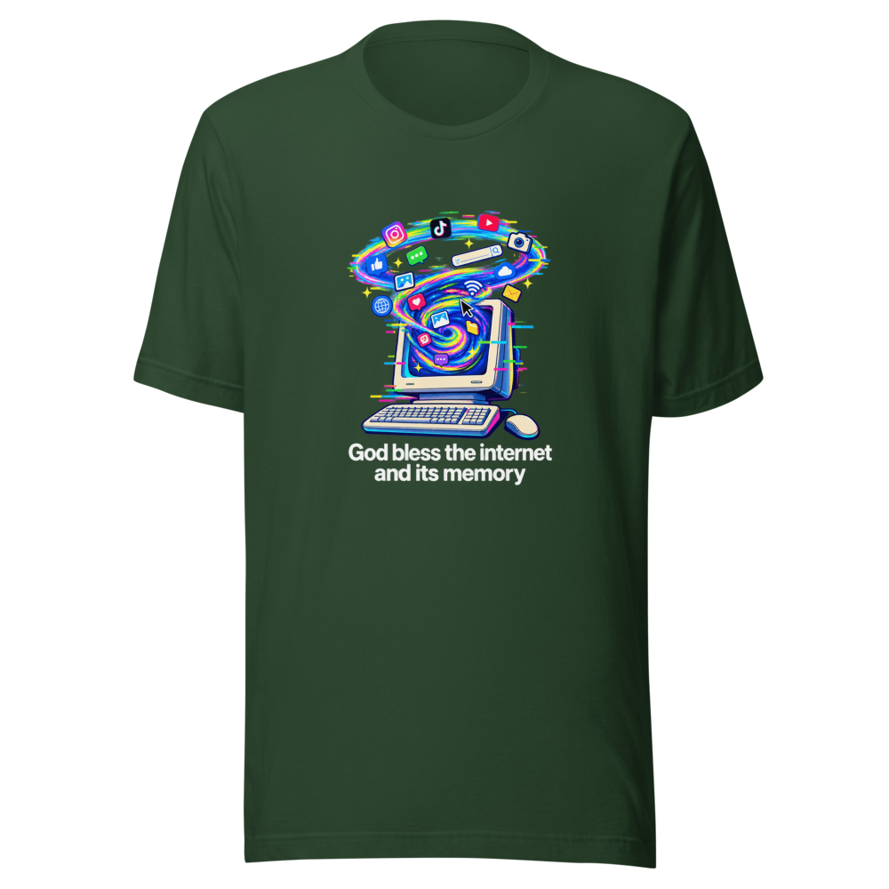 Internet Memory T-Shirt: God Bless The Internet - Image 7