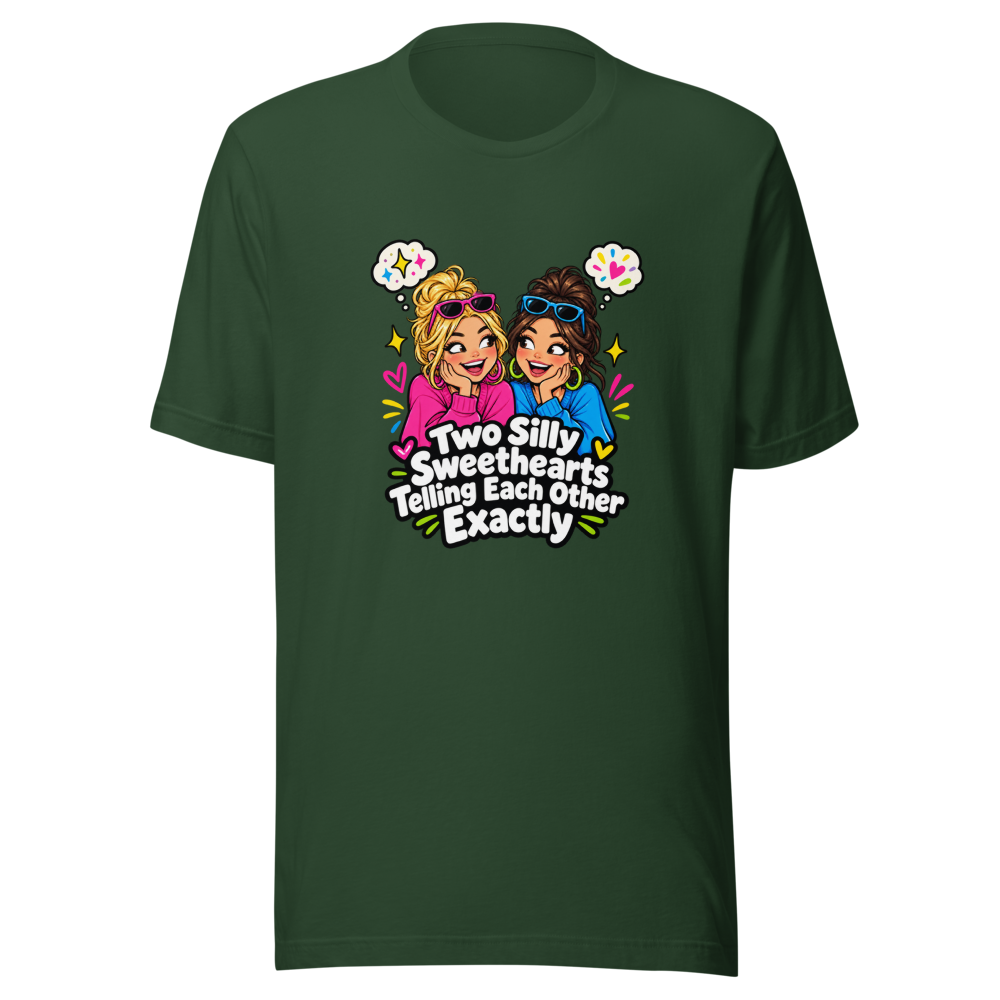 Two Dumb Bitches T-Shirt Funny Quote Tee - Image 7