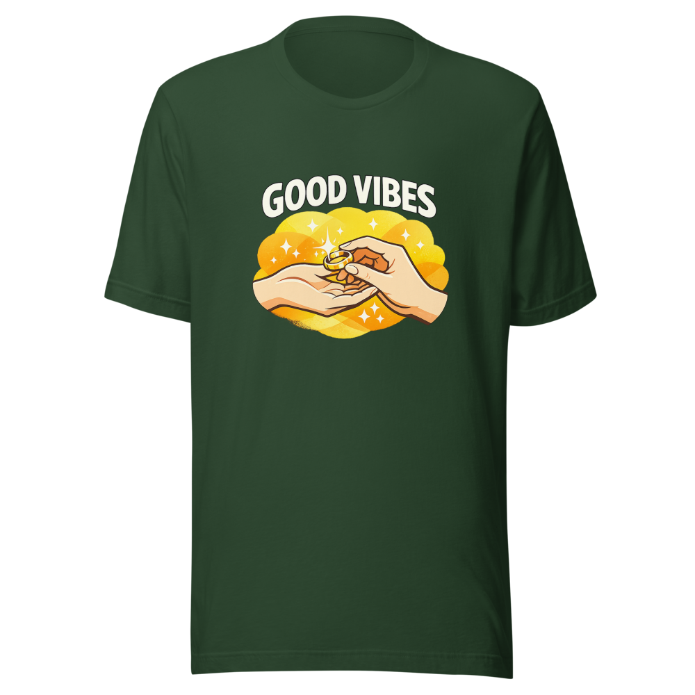 Wedding Bands Feeling Good Vibes Tee - Image 7