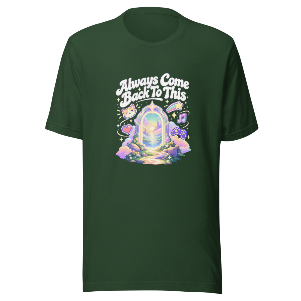 Always Come Back To This Vibe T-Shirt - Image 7