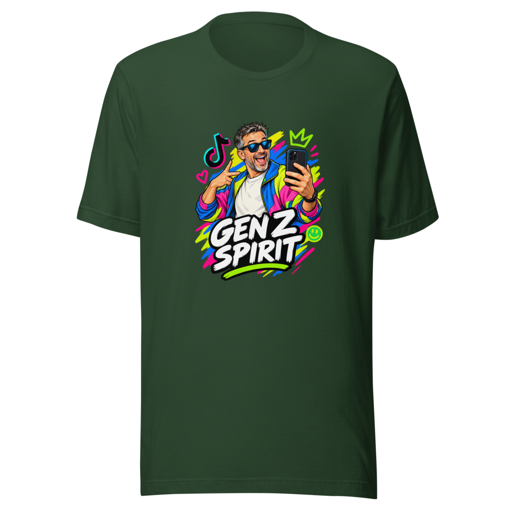Gen Z Spirit 40 Year Old Men T-Shirt - Image 7