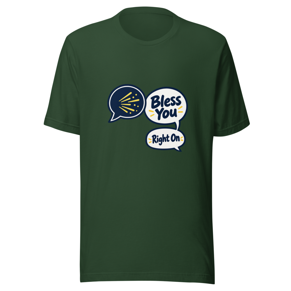 The Funniest Calm Bless You Tee - Image 7