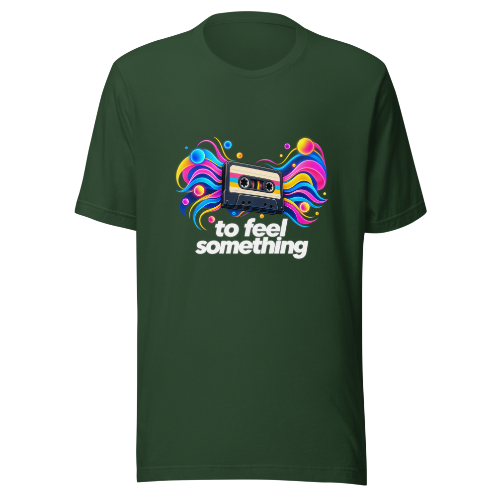 Feel Something Playlist Vibe Tee - Image 7