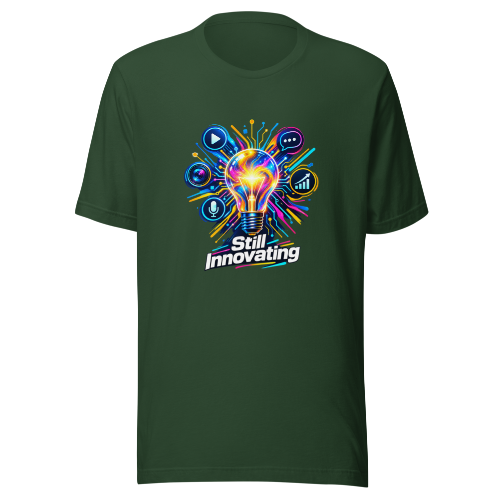 Still Innovating Content Creation T-Shirt - Image 7