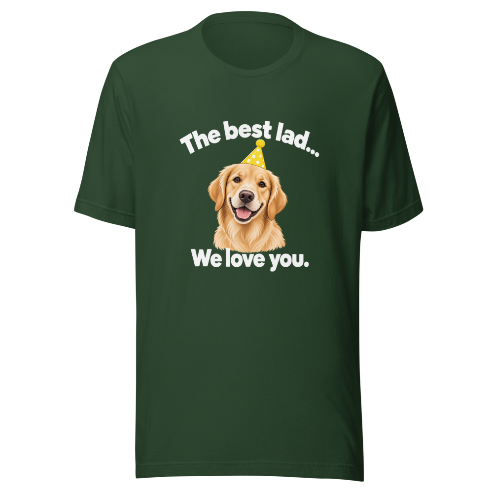 Best Lad Love You Iconic Quote T-Shirt - Image 7