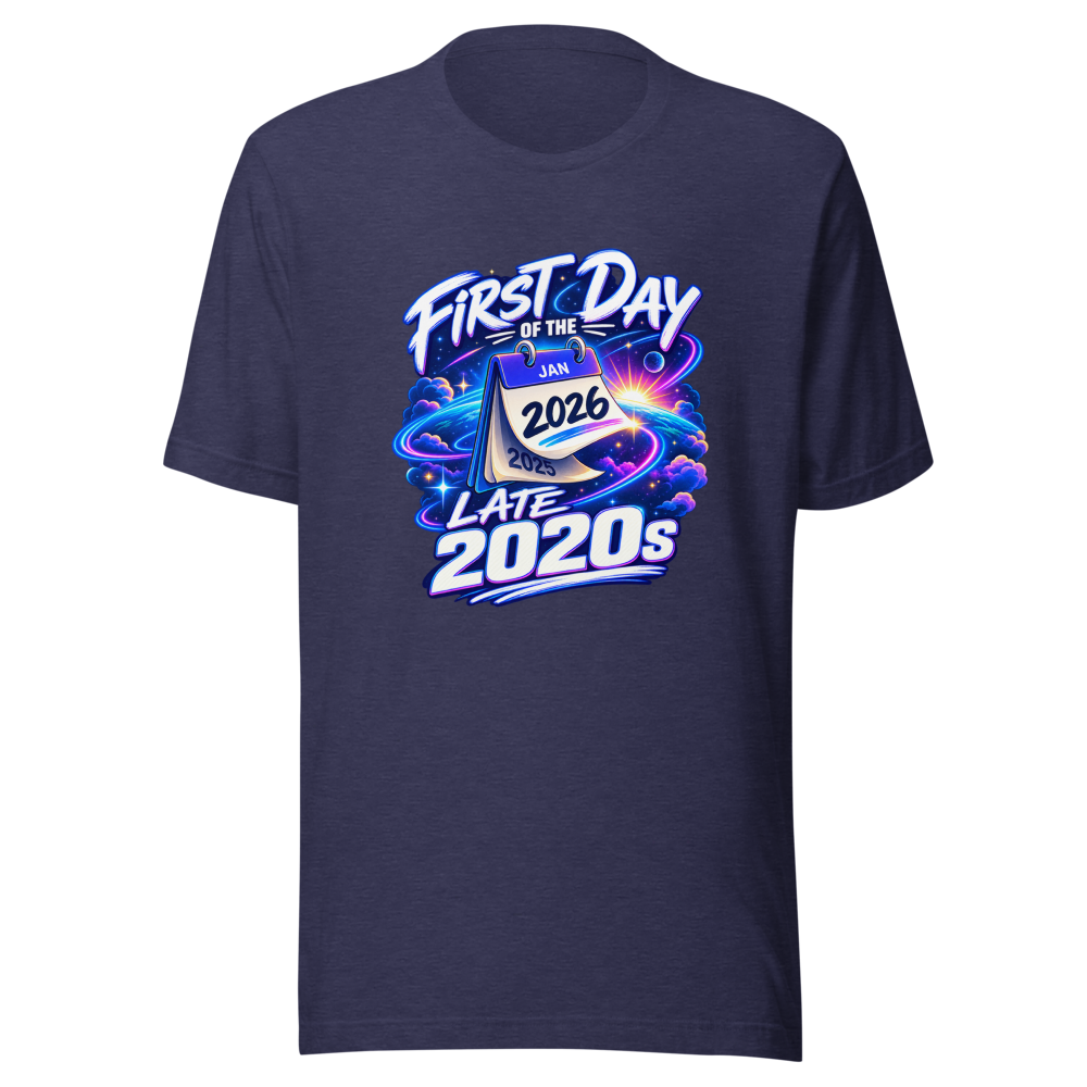 First Day of the Late 2020s T-Shirt - Image 5
