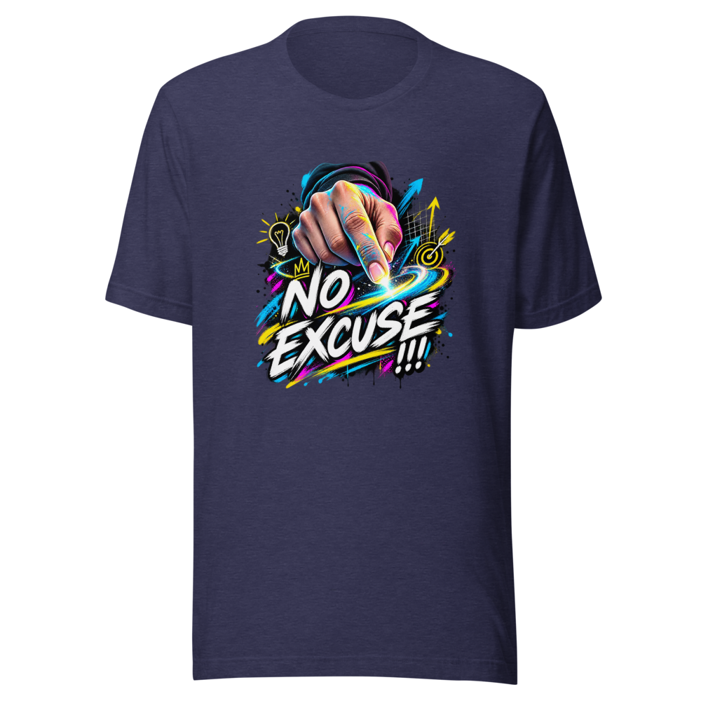 Finger Drawn Art No Excuse AI Sucks Tee - Image 5