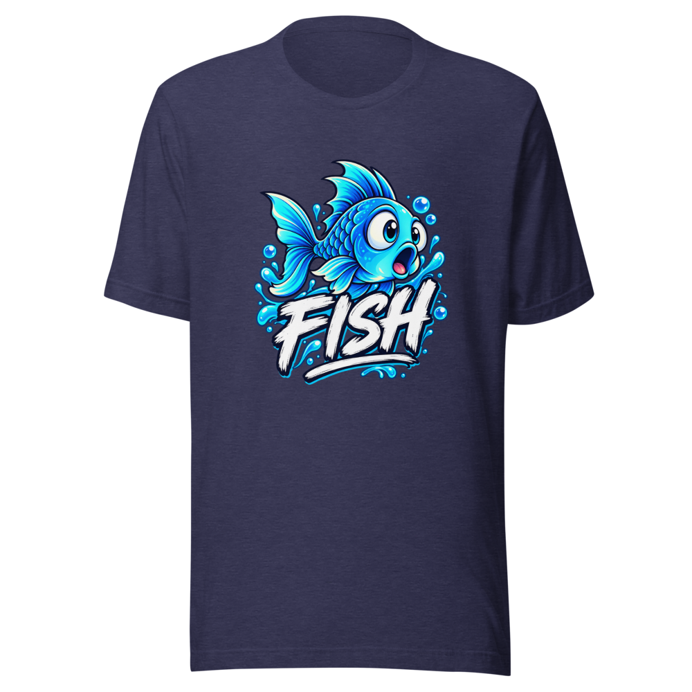 Fish Vibes Aesthetic T-Shirt - Image 5