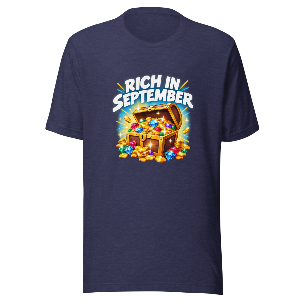 Get Rich September Viral Tee - Image 5