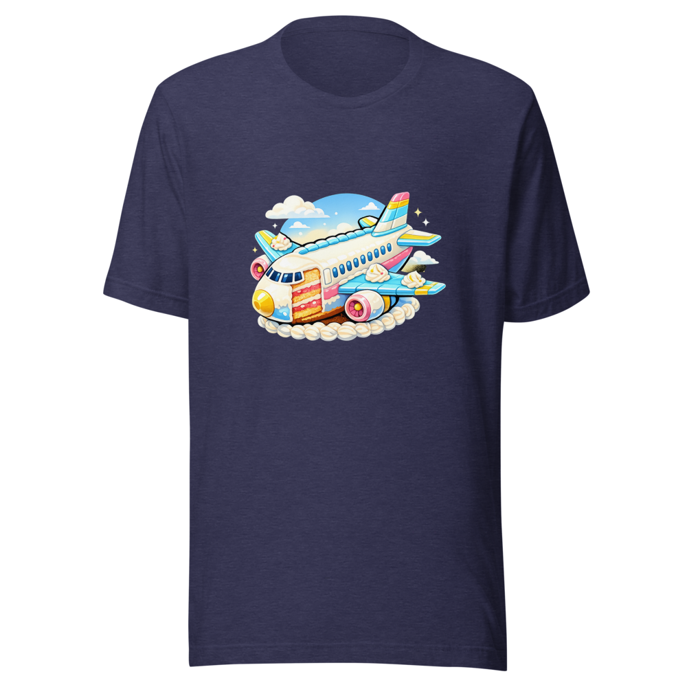 Viral Plane Cake T-Shirt - Sweetest Flight Ever - Image 5